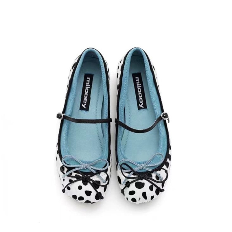 Bow Womens Flats Mary Jane Shoes Elegant Shallow Sandals Summer Loafers Shoes Comfort Dress Walking Mujer Sandalias 260722 - view 7
