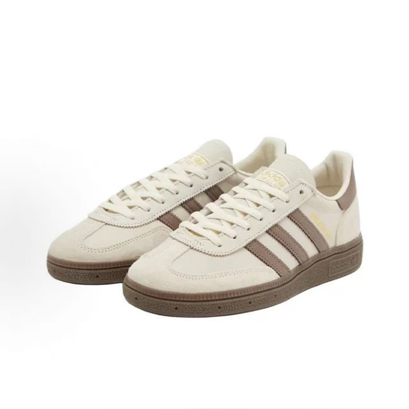 Adidas Designer Shoes Women Originals Handball Spezial Lace Up Sport Sneakers Shoes Casual Running Shoes White-Brown Leopard Print - view 9