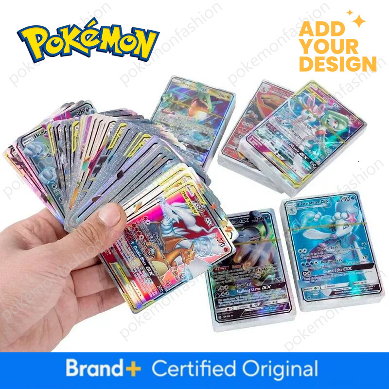 Pokemon card 60/100Pcs English Pokemon GX Tag Team Vmax EX Mega Shining Game Battle Carte Trading Collection Cards Toys Children Gifts - view 6