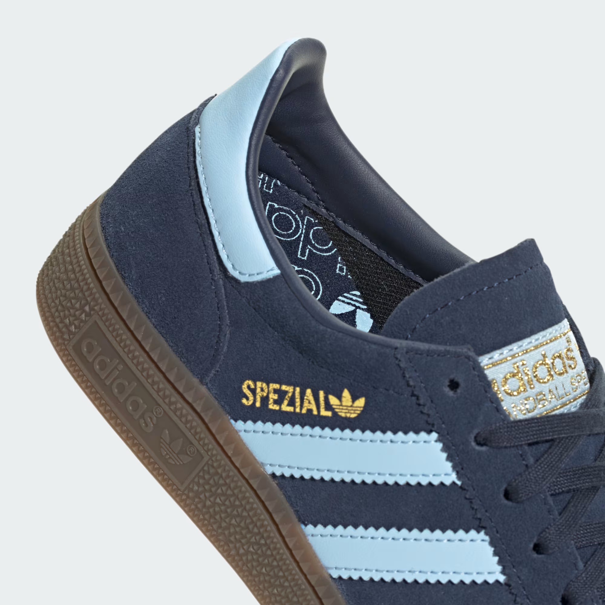 Designer Shoes Adidas Mens Women Handball Spezial Lace Up Sport Sneakers Shoes Casual Running Shoes Deep Blue Men Women Casual Shoes Sneakers Couples  - view 7