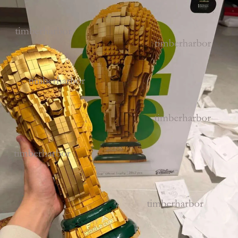 Limited Lego World Cup Building Blocks 2842 Pezzi Particelle Standard Alta Qual…