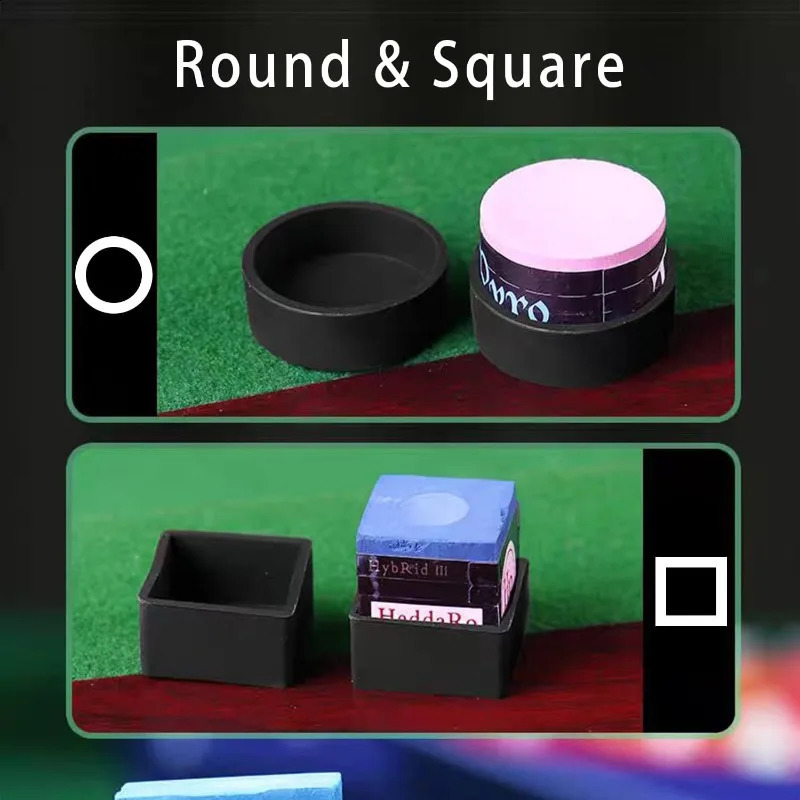 Professional Magnetic Billiard Pool Cue Snooker Chalk Holder Silent Durable Carrying Billiards Accessories 260722 - view 4