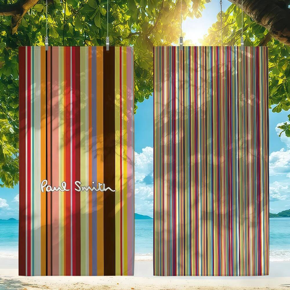 Luxury Designer Fashion P Paul S Smith Stripe Towel Quick Drying Beach Towels Are Suitable For Swimming Pools Camping Yoga And The Gym Free Ship Y - view 4