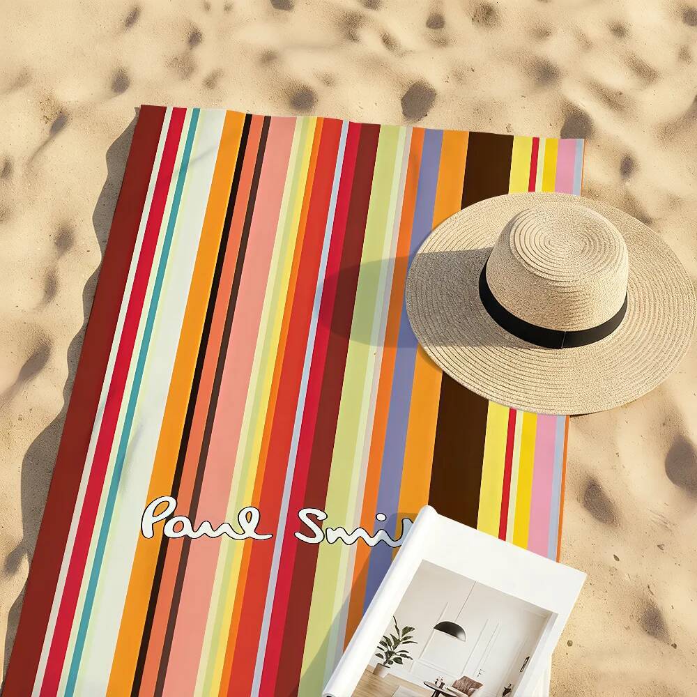 Luxury Designer Fashion P Paul S Smith Stripe Towel Quick Drying Beach Towels Are Suitable For Swimming Pools Camping Yoga And The Gym Free Ship Y - view 5