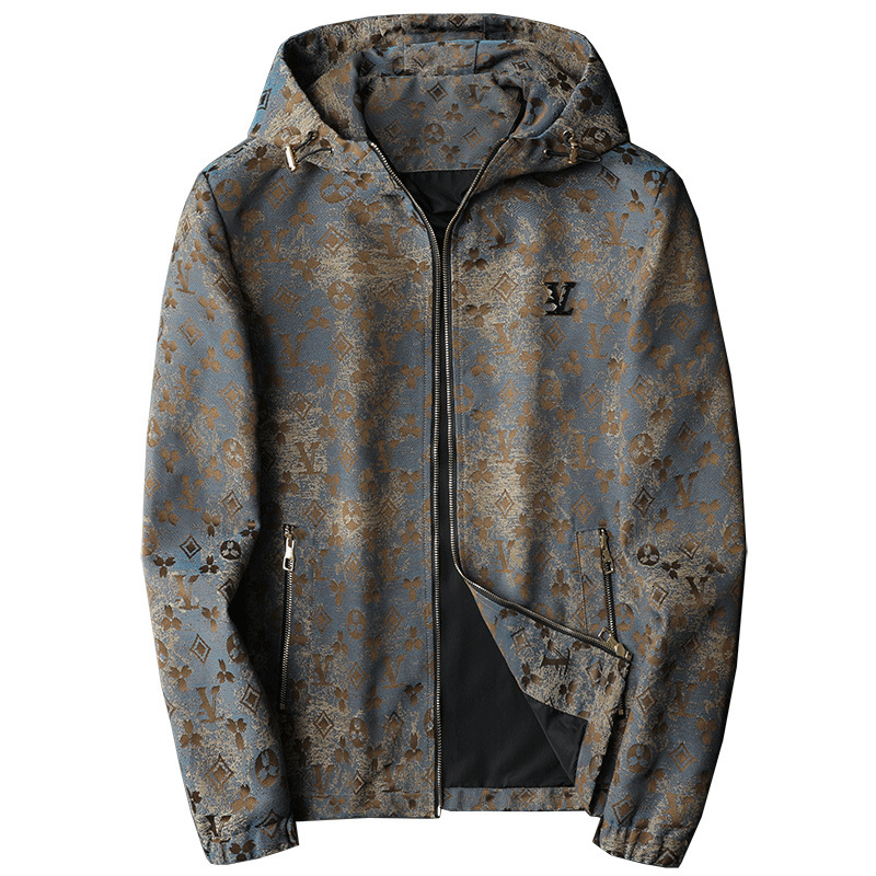 Fashion 2026 Autumn New Men's Casual Hooded Slim Fit Versatile Youth Coat Top Jacket Colour - view 6