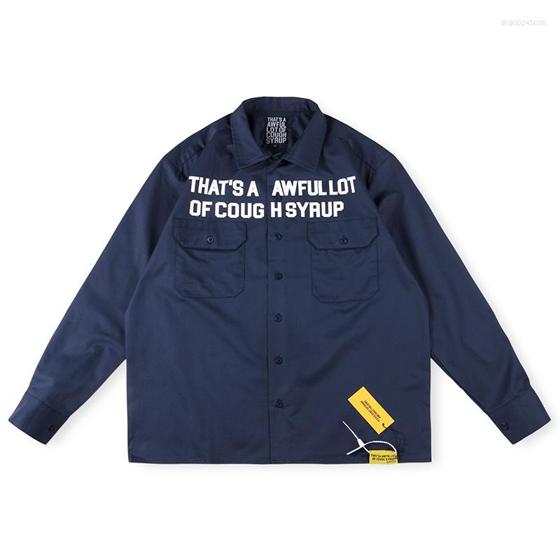 Men's Jackets Foreign Trade Wholesale American Retro Long-Sleeved Shirt - view 4