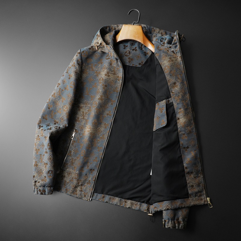 Fashion 2026 Autumn New Men's Casual Hooded Slim Fit Versatile Youth Coat Top Jacket Colour - view 4