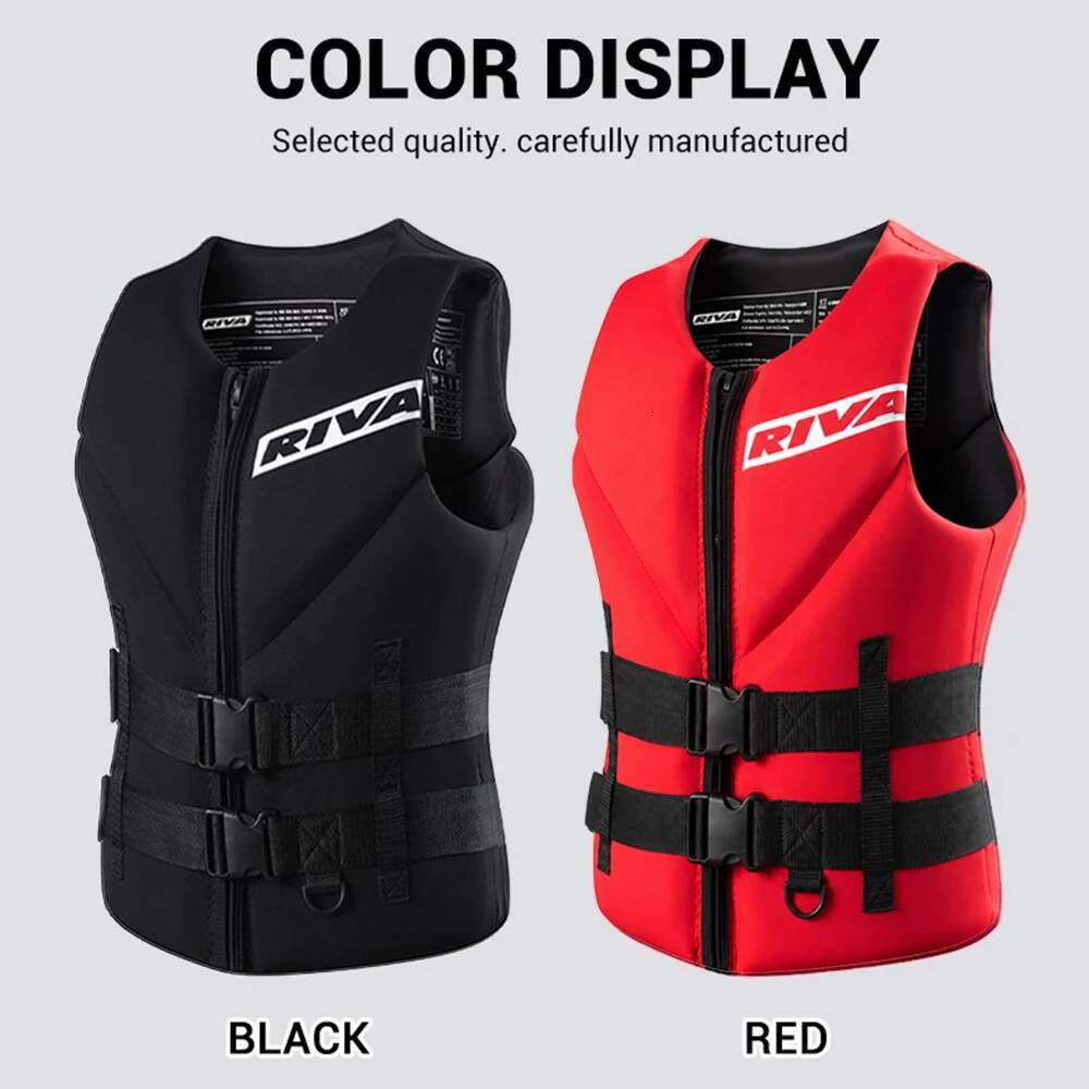 Adults Surf Vest Kayak Wakeboard Motorboats Raft Boat Ski Water Sports Swimming Drifting Rescue Life Jacket 26Y0724 - view 3