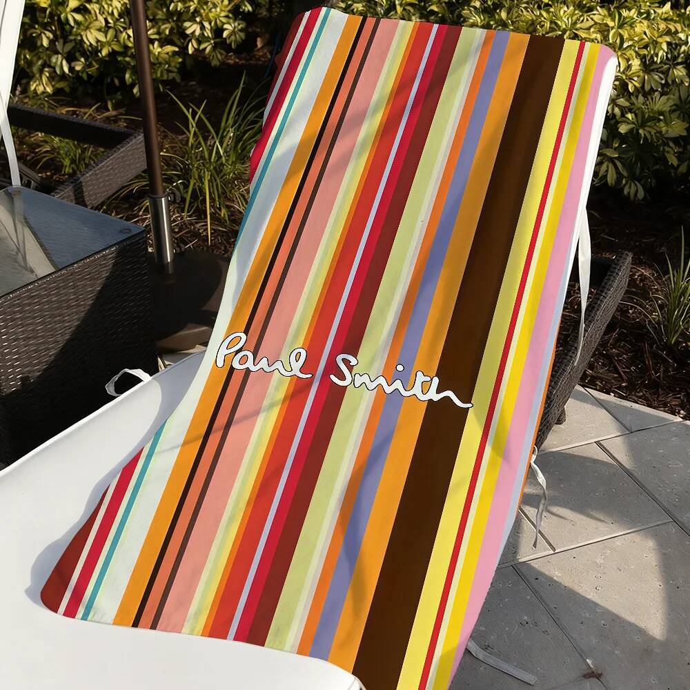 Luxury Designer Fashion P Paul S Smith Stripe Towel Quick Drying Beach Towels Are Suitable For Swimming Pools Camping Yoga And The Gym Free Ship Y - view 6