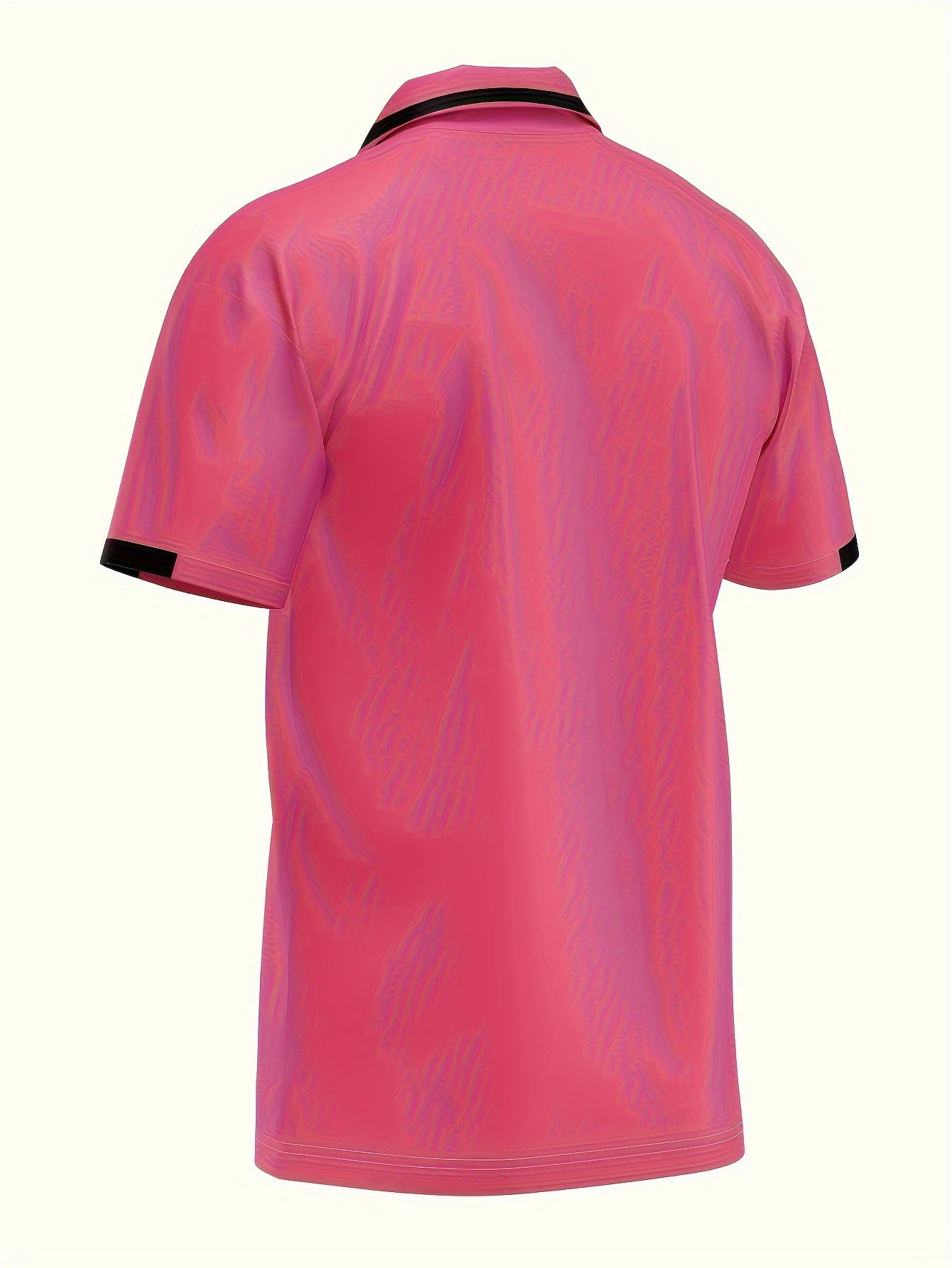 Men's New Polo Shirts 3D Digital Print Letter Graphic Loose Fit Euro Size Quick Dry Collared Short Sleeve T Shirts Casual Daily Tops - view 5
