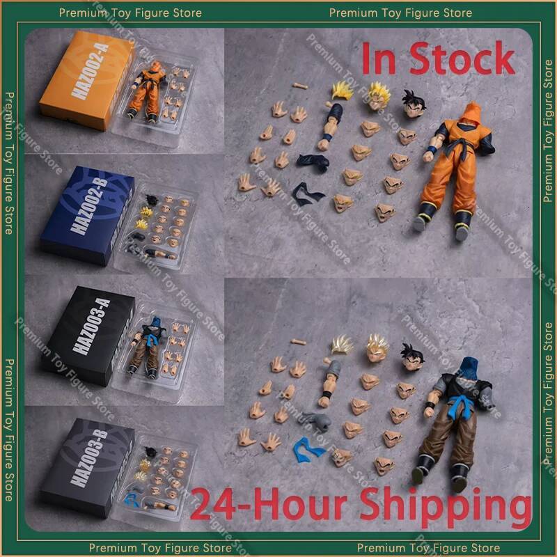 Hm HA TOYS HAZ001 HAZ002 HAZ003 One Armed Action Figure Dragon Ball Missing Arm Gohan Eagle Hero Figures Collection Toy Gifts J260725