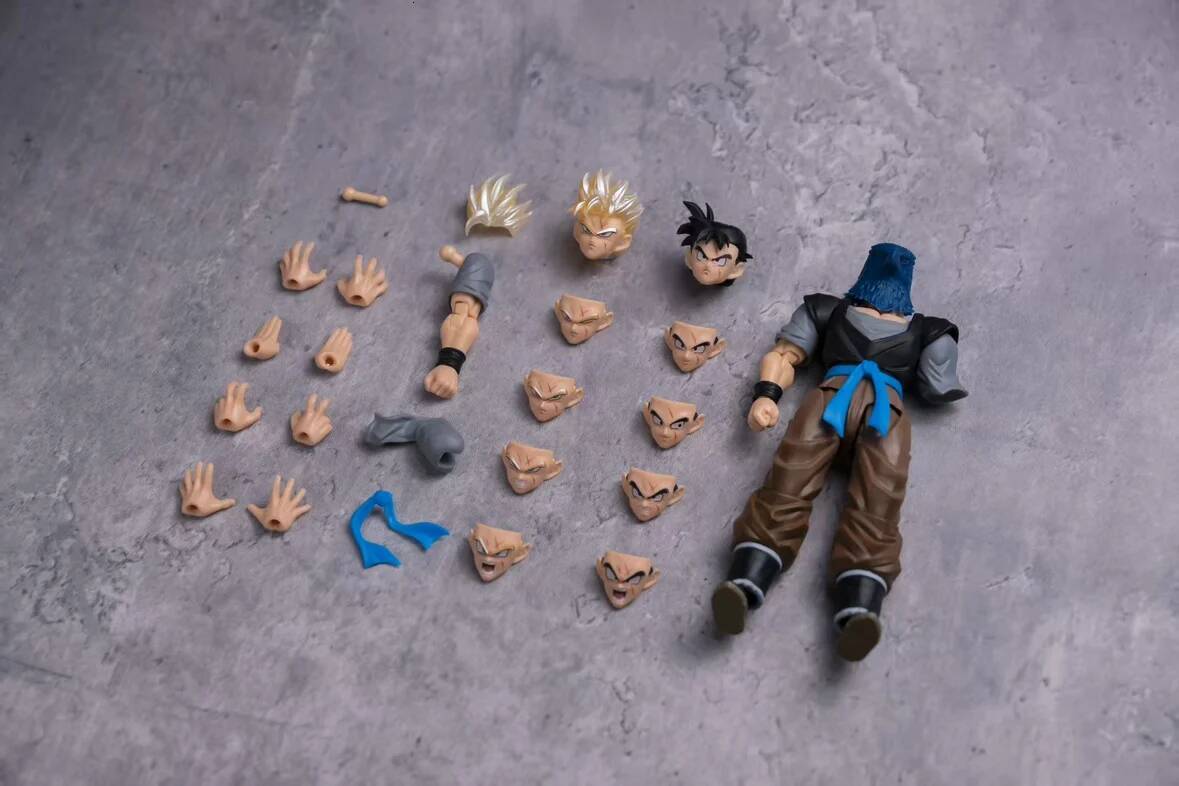 Hm HA TOYS HAZ001 HAZ002 HAZ003 One Armed Action Figure Dragon Ball Missing Arm Gohan Eagle Hero Figures Collection Toy Gifts J260725 - view 6