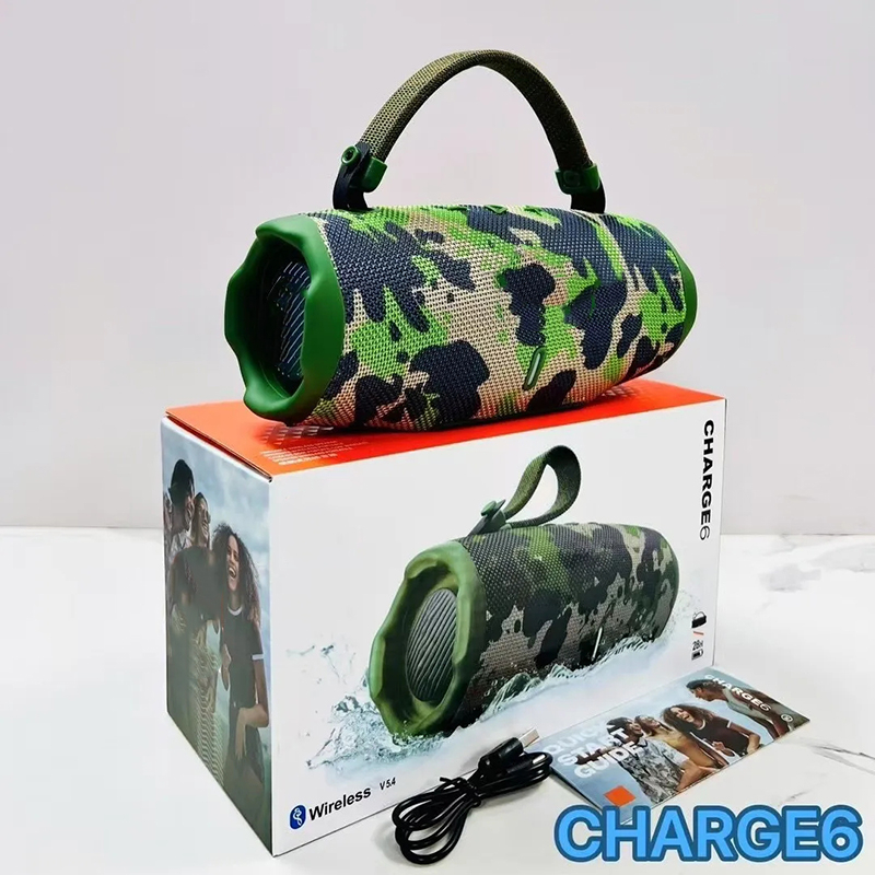 Carica 6 Altoparlanti Bluetooth Carica 6 Mini Altoparlanti Subwoofer Impermeabi…