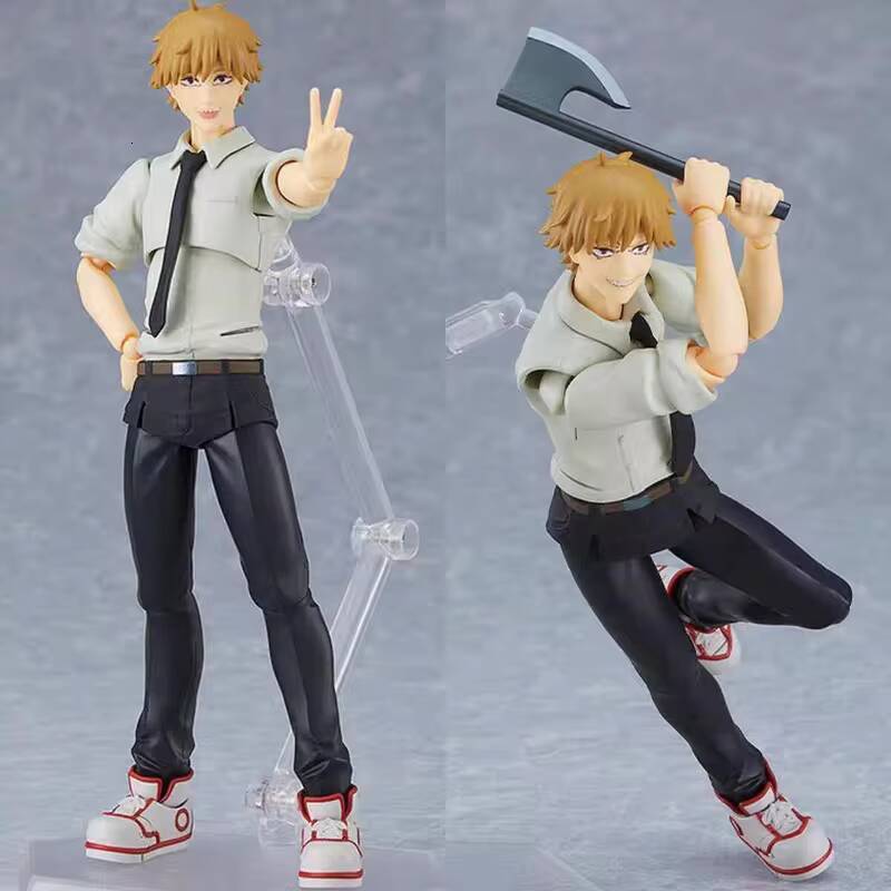 New 586 Chainsaw Man Denji Articulated Action Figure Collectible Pvc Model For Anime Fans Collection Display Decoration Toy J260725