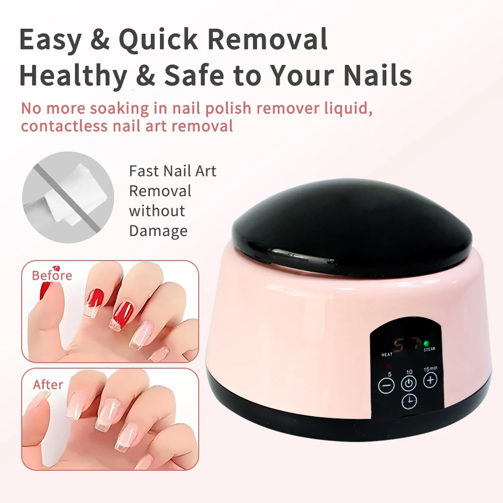 Electric Nail Gel Remover Acrylic Automatic Nail Steamer Portable One-Handed Gel Polish Fast Soaking Off Device for Home Salon 260724 - view 3
