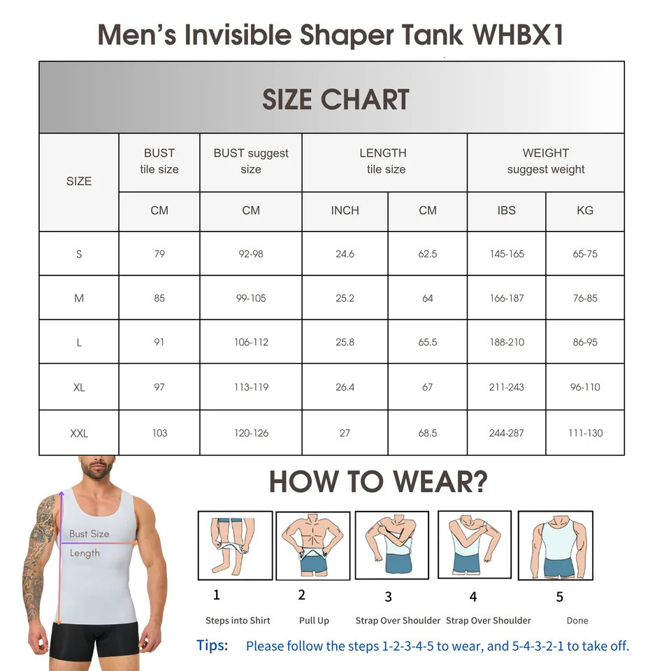 Seamless Mens Compression Tank Top Breathable Slim Fit Body Shaper Summer Gym Fitness Sports Undershirt 260720 - view 7