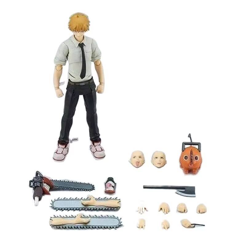 New 586 Chainsaw Man Denji Articulated Action Figure Collectible Pvc Model For Anime Fans Collection Display Decoration Toy J260725 - view 6