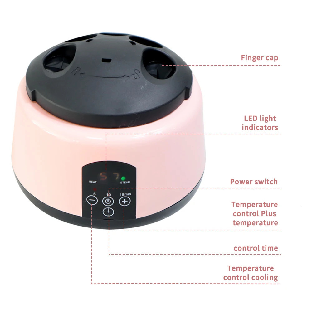 Electric Nail Gel Remover Acrylic Automatic Nail Steamer Portable One-Handed Gel Polish Fast Soaking Off Device for Home Salon 260724 - view 5