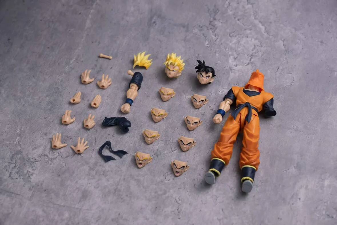 Hm HA TOYS HAZ001 HAZ002 HAZ003 One Armed Action Figure Dragon Ball Missing Arm Gohan Eagle Hero Figures Collection Toy Gifts J260725 - view 5