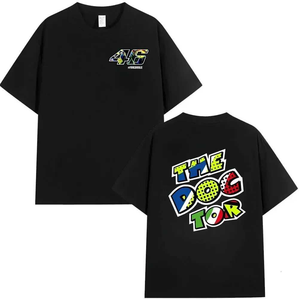 Shirt Casual Moto GP T The Doctor Motorcycle Race Sportor Rossi T-shirt Summer Short Sleeves Cotton Fabric Cool Tee J260724 - view 3