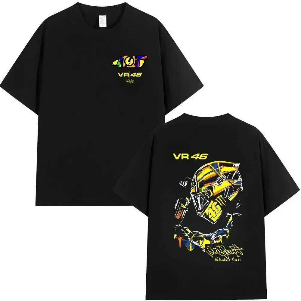 Shirt Casual Moto GP T The Doctor Motorcycle Race Sportor Rossi T-shirt Summer Short Sleeves Cotton Fabric Cool Tee J260724 - view 5