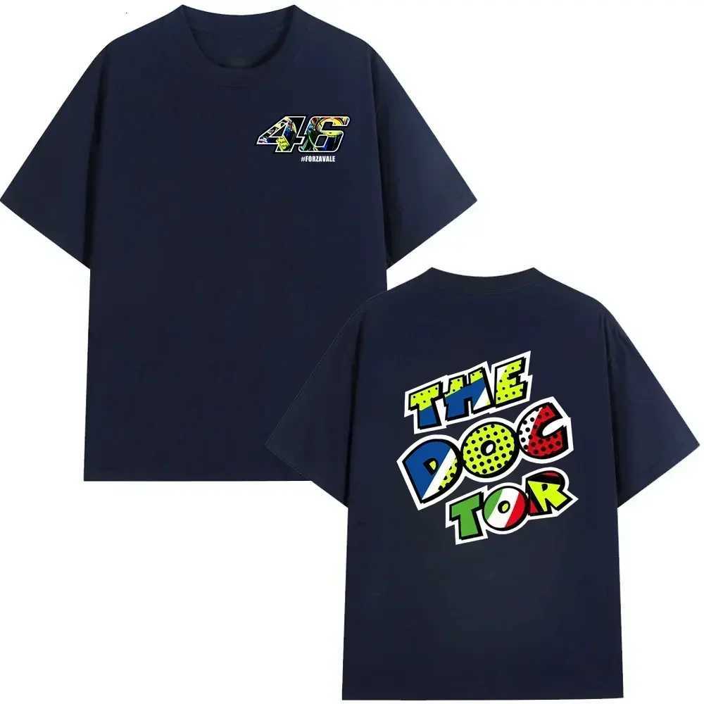 Shirt Casual Moto GP T The Doctor Motorcycle Race Sportor Rossi T-shirt Summer Short Sleeves Cotton Fabric Cool Tee J260724 - view 6