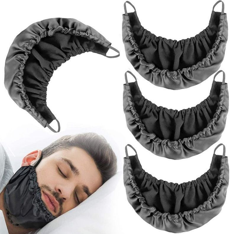 Novità Avvolgente Per Barba Copertura Morbida Per Barba Riso Anti-Appiccicoso Anti-Sporco Anti-Barba Uomo Appiccicoso Cura Della Barba Bellezza Per-image