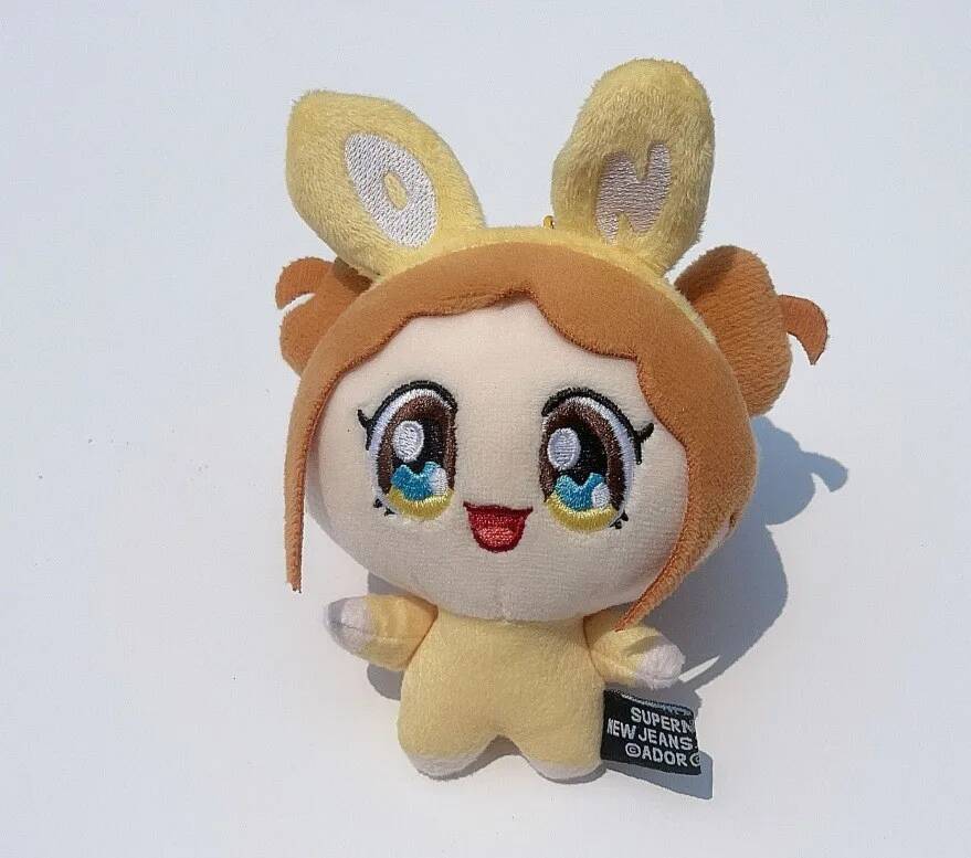 New Jeans Danielle Cat Doll Keychain Plush MINJI Haerin Cute Toy Charm Pendant Jewelry Accessory from Mainland China J260727 - view 3