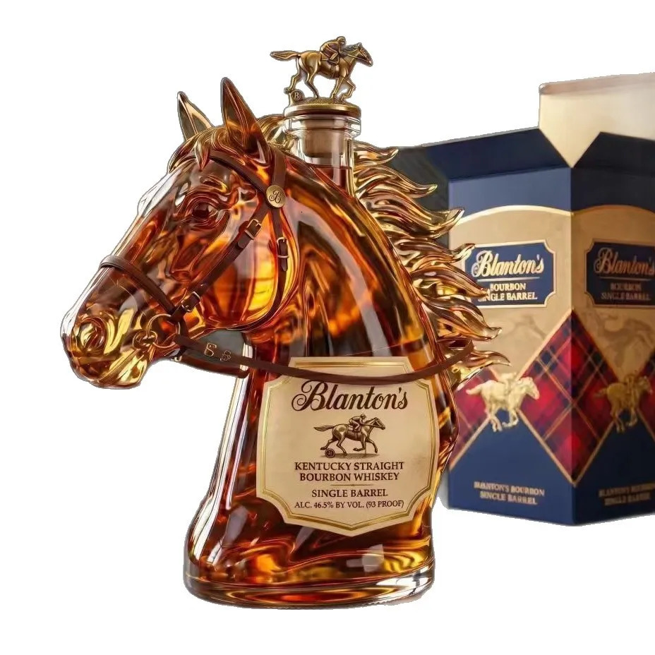 Horse Head Shaped Whiskey Bottle High Borosilicate Glass Irregular Craft Liquor Decanter Unique Spirits Dispensing 260727 - view 4