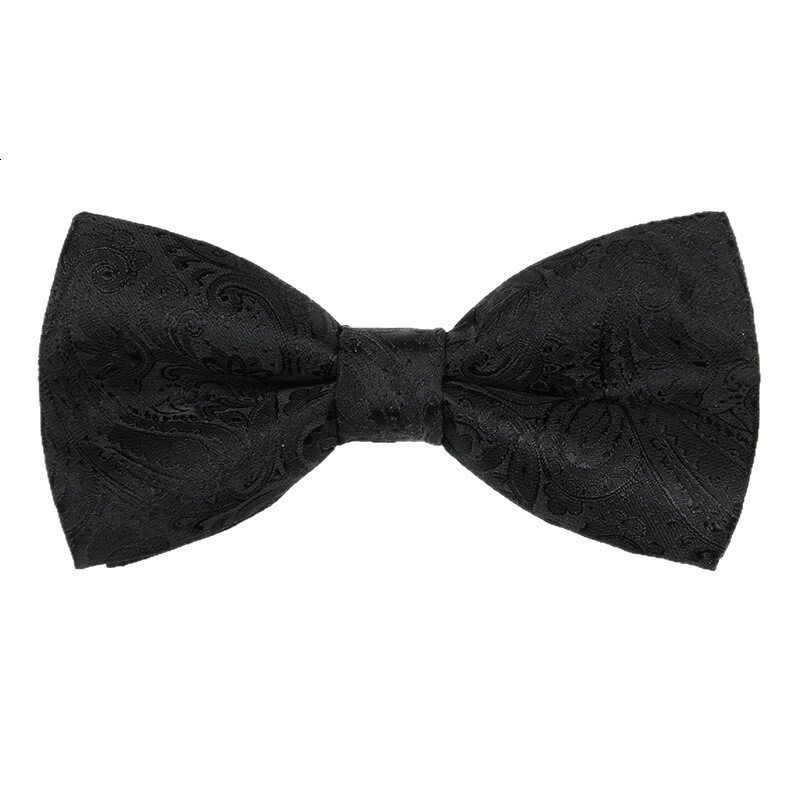 Designer Tie In Stock Men s Groomsmen Groom Wine Red Black Tie Formal Wedding Style Bow Tie for Men Fashionable and high-quality bow tie - view 6