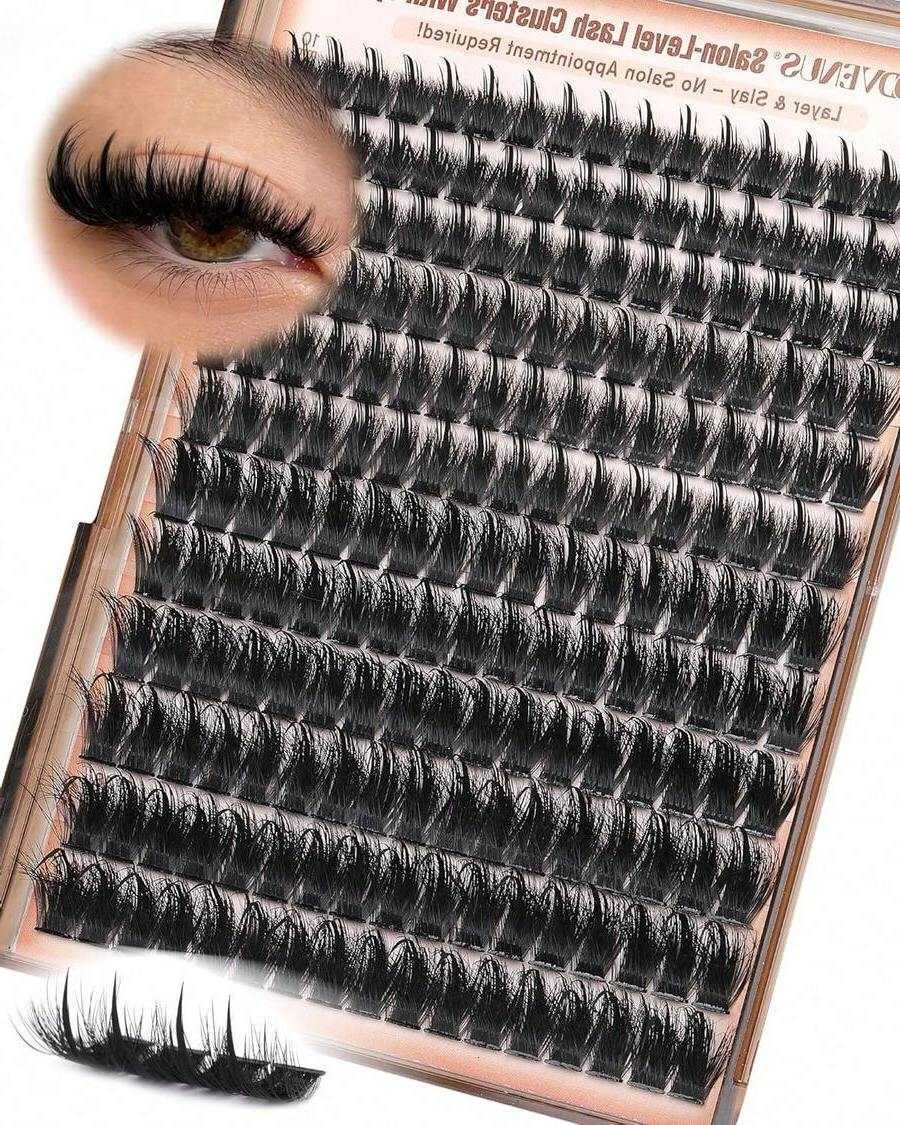 MOONAEGEAN Manga Lash Clusters With Spikes Wispy Cluster Eyelash Extensions Fluffy Anime Eyelashes Clusters Reusable Faux Mink Fairy Individual Lash E