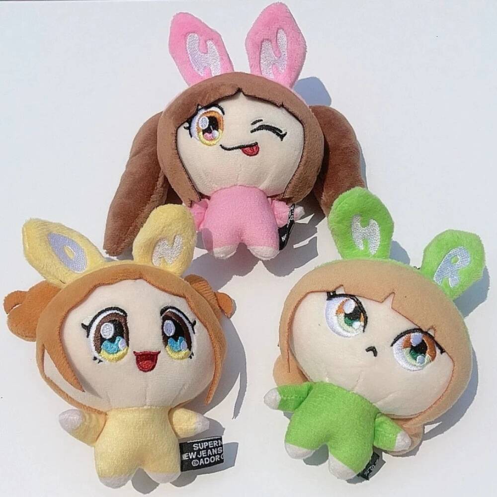 New Jeans Danielle Cat Doll Keychain Plush MINJI Haerin Cute Toy Charm Pendant Jewelry Accessory from Mainland China J260727