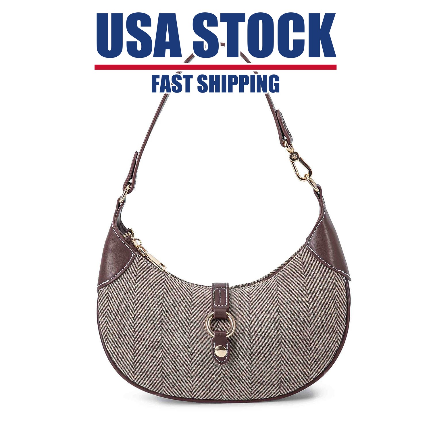 MKF Collezione Mire Borsa A Spalla Half Moon Alla Moda E Senza Tempo Di Mia K. Borsa Firmata-image