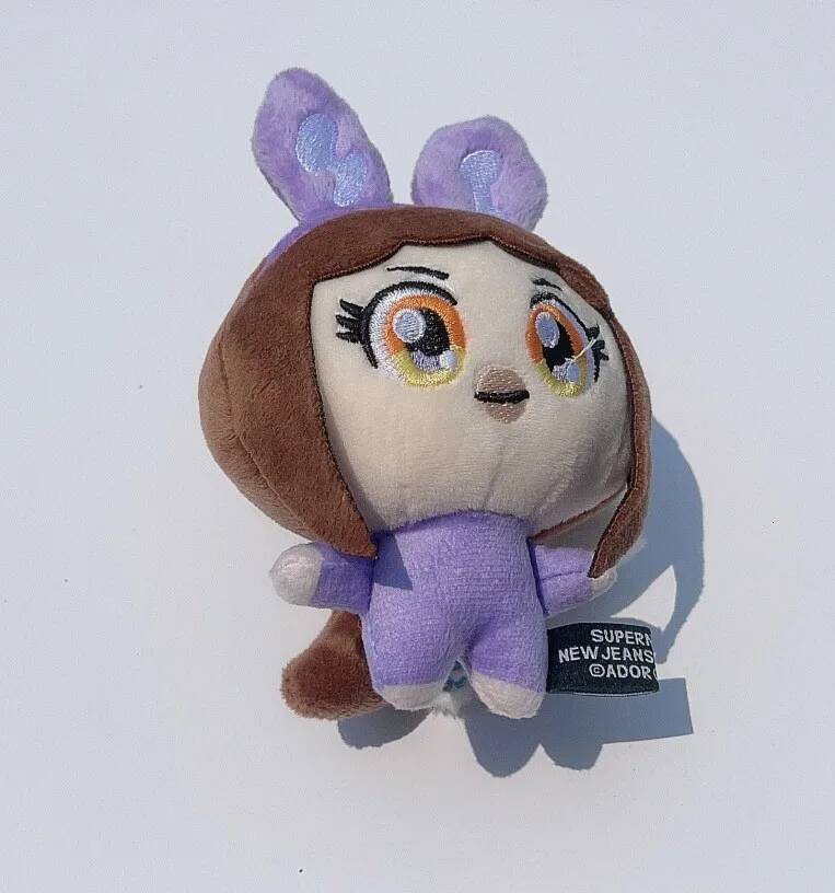New Jeans Danielle Cat Doll Keychain Plush MINJI Haerin Cute Toy Charm Pendant Jewelry Accessory from Mainland China J260727 - view 5