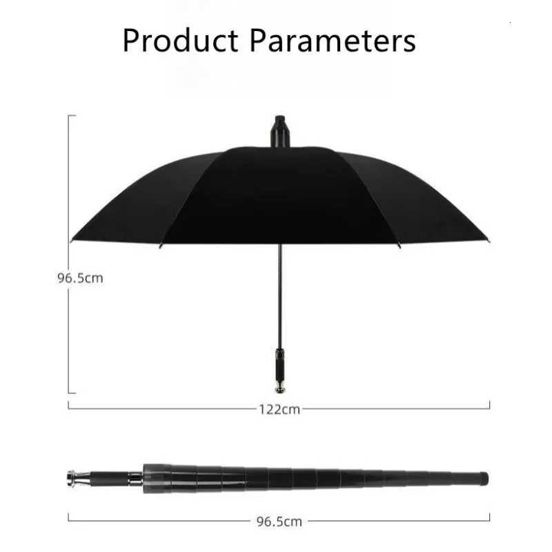 For Rolls-Royce Bentley AMG Luxury Cars Fully Automatic Extra Long Handle Straight Golf Business Advertising Car Umbrella J260727 - view 7