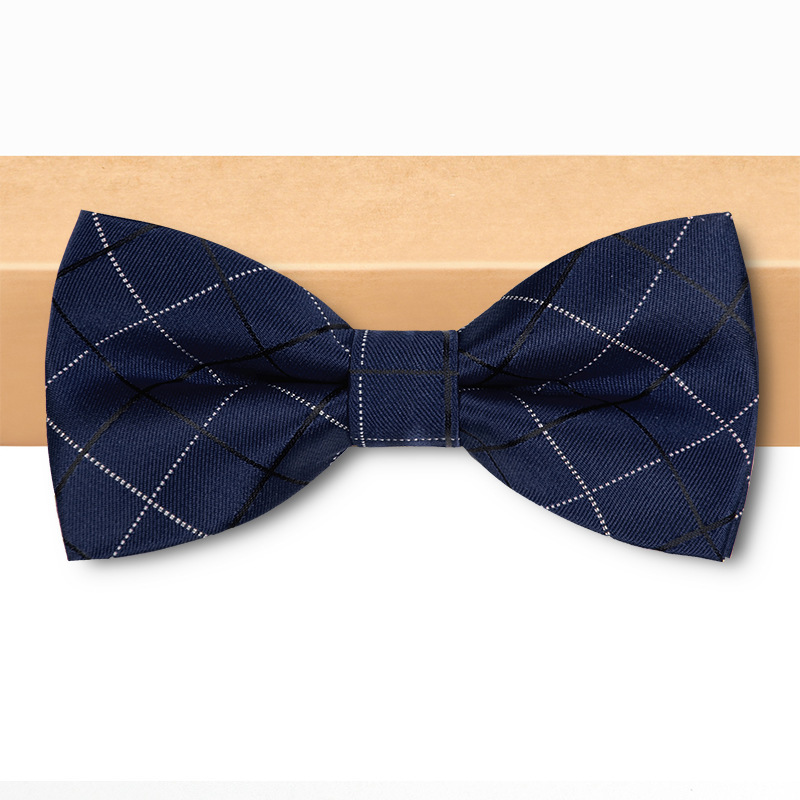 Designer Tie In Stock Men s Groomsmen Groom Wine Red Black Tie Formal Wedding Style Bow Tie for Men Fashionable and high-quality bow tie - view 4