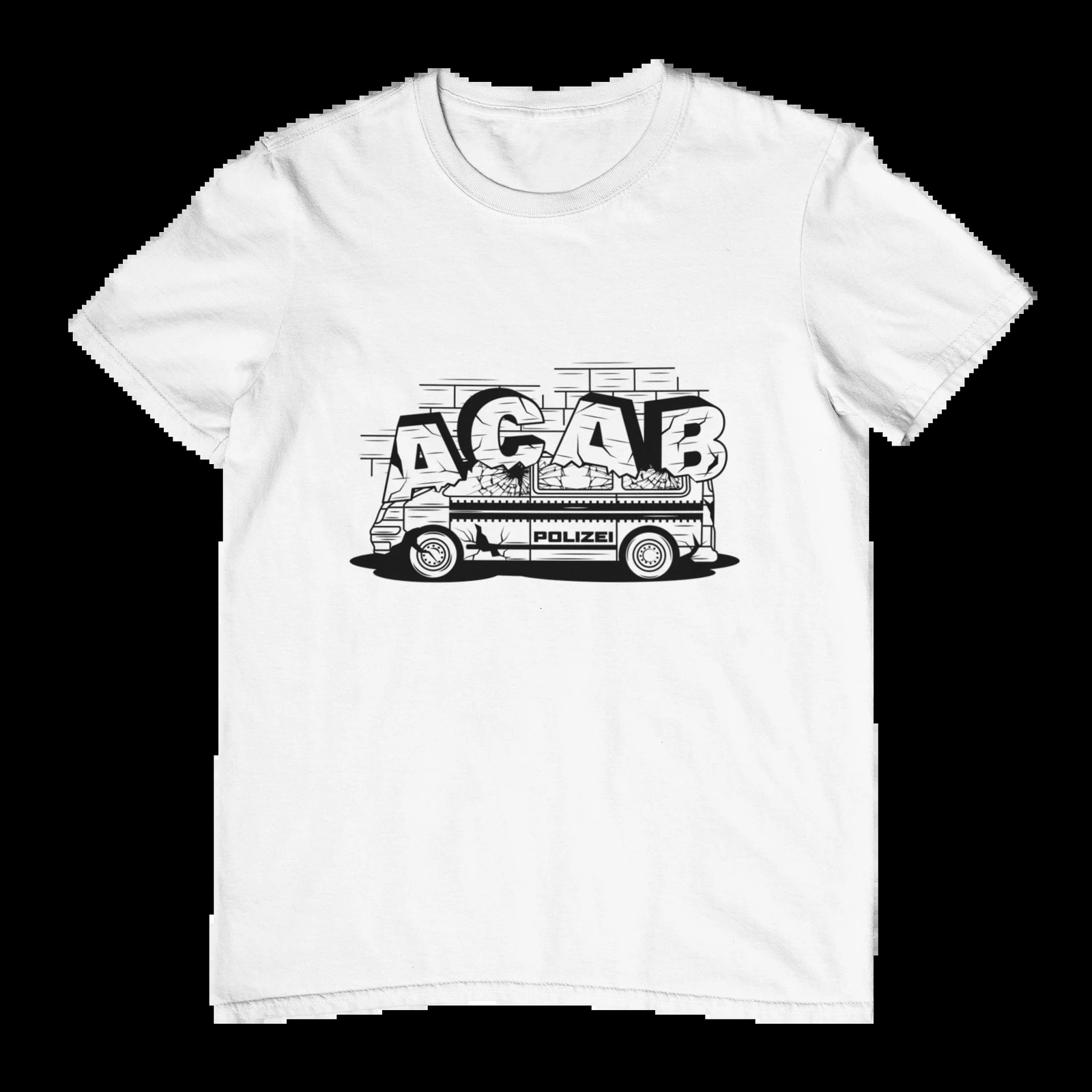 ACAB Car Hooligans Ultras Men Women T-shirt Outdoor Street Casual Fashion Hip-hop Rock Pure Cotton Short-sleeve Clothing 260721 - view 4