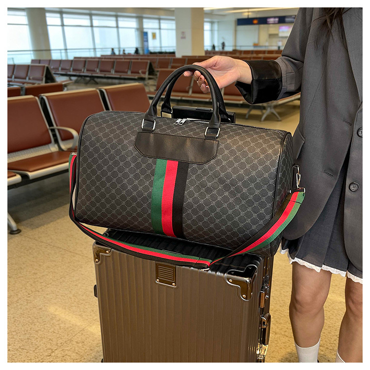 Designer Duffel Bags 2026 New Large Rolling Duffle Bag for Men Women, Lightweight Travel Tote with Retractable Handle, 2-in-1 Shoulder Handheld Weeken - view 4