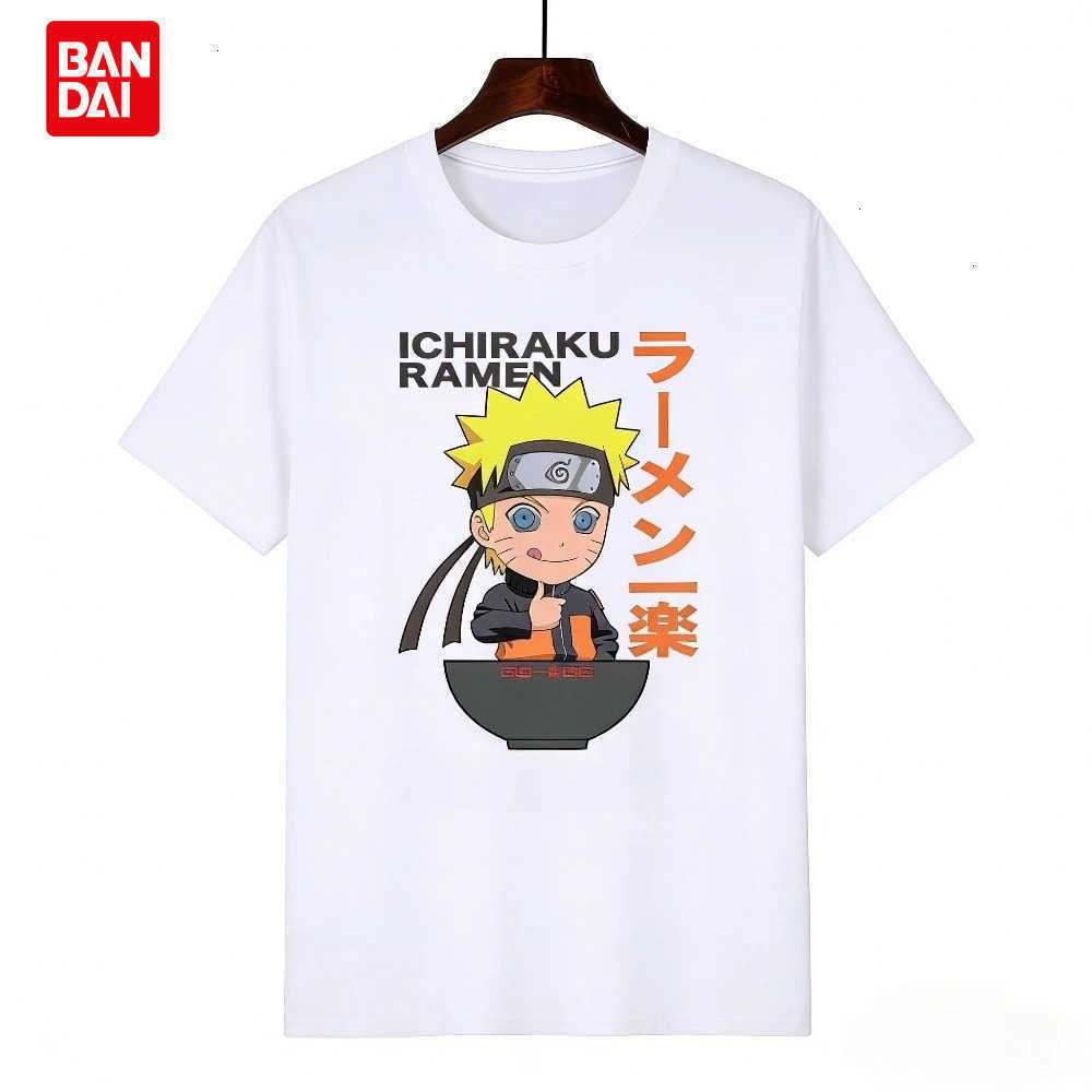 Bandai Cartoon Anime Naruto Stampato Top 2026 Estate Nuova Maglietta Unisex Ani…