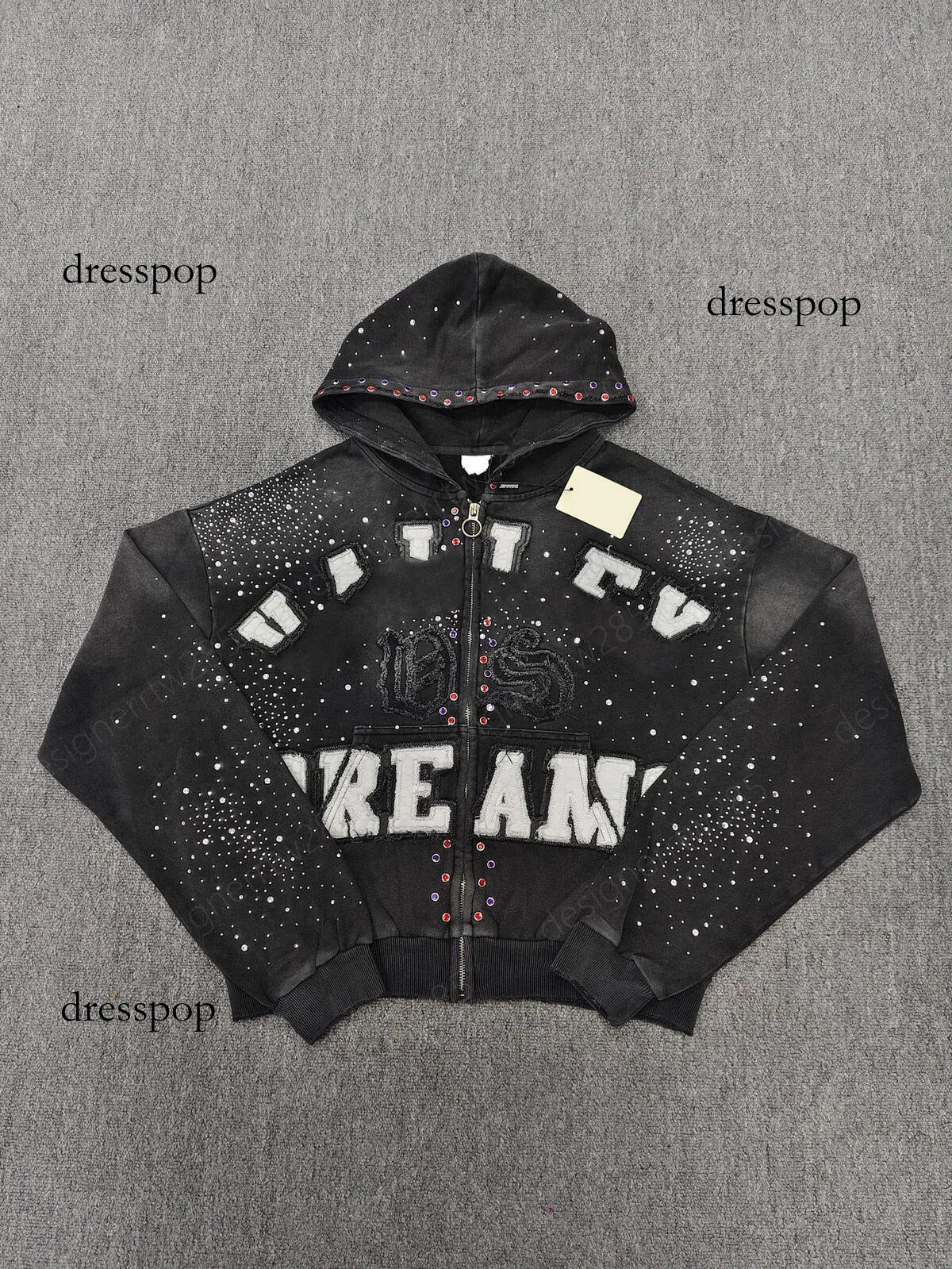 Vally Dreams Hoodie Luxury Brand Valley Dreams Longsleeve J…