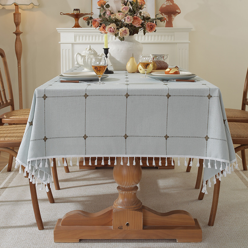 YL-38994 Custom Cartoon Tablecloth Waterproof, Oil-proof, Heat-resistant, Cream-style PVC Square Tablecloth - view 4
