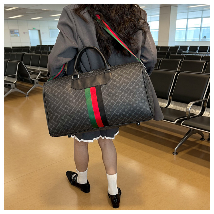 Designer Duffel Bags 2026 New Large Rolling Duffle Bag for Men Women, Lightweight Travel Tote with Retractable Handle, 2-in-1 Shoulder Handheld Weeken - view 5