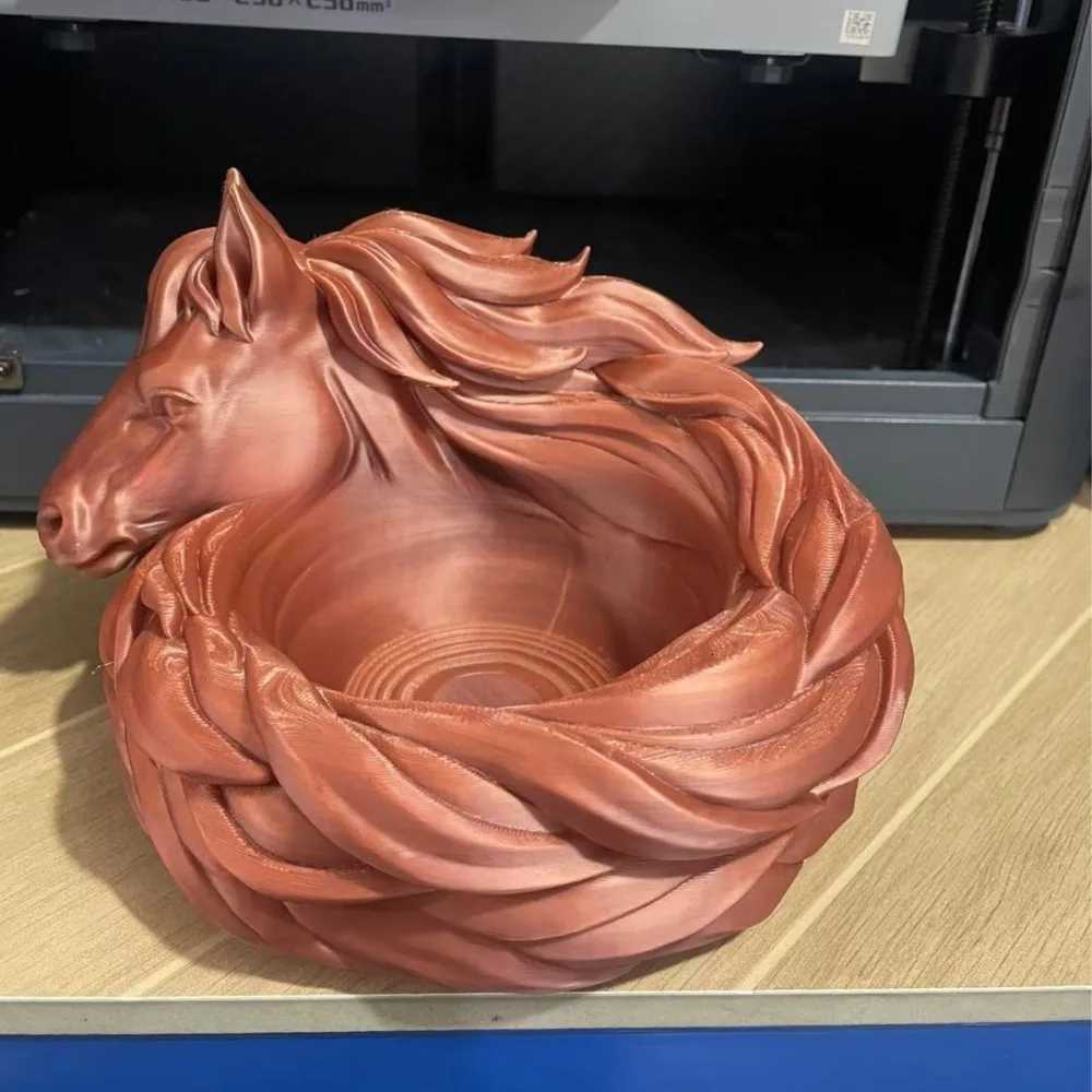 White Horse Catchall Tray Resin Jewelry Key Storage Bowl Farmhouse Entryway Table Decor Gift for Horse Lovers J260728 - view 4