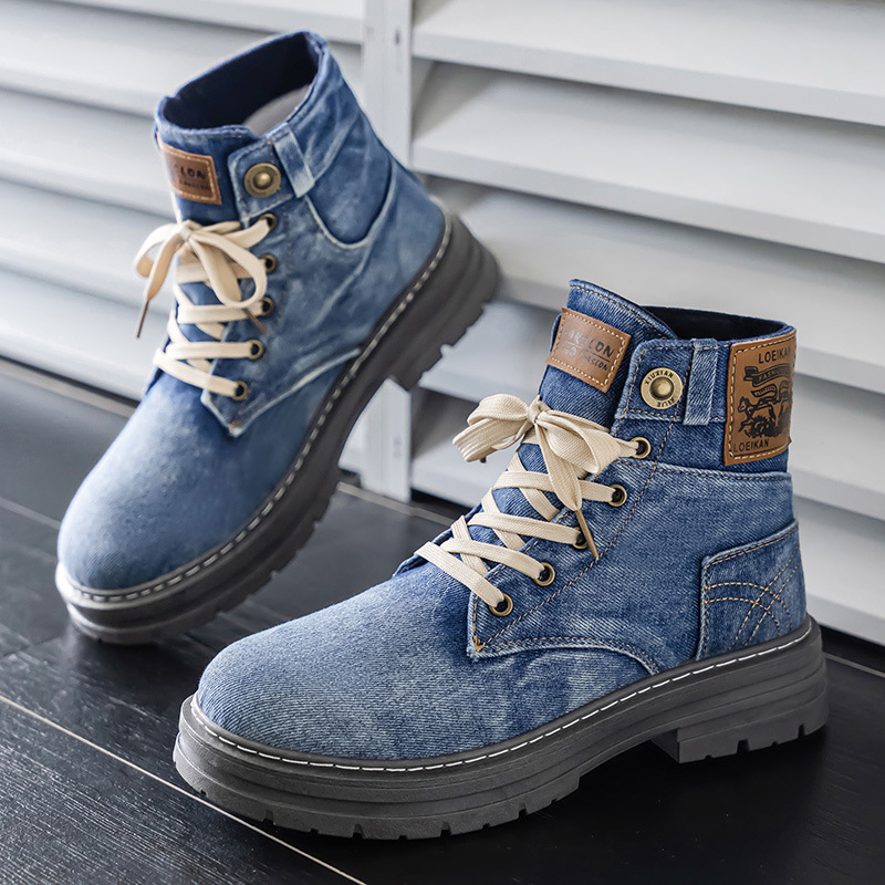 Luxury Designer Hot 2026 Casual Cowboy Designer Men's Martin British Style Workwear Trendy Stay Fashion Boots - view 4