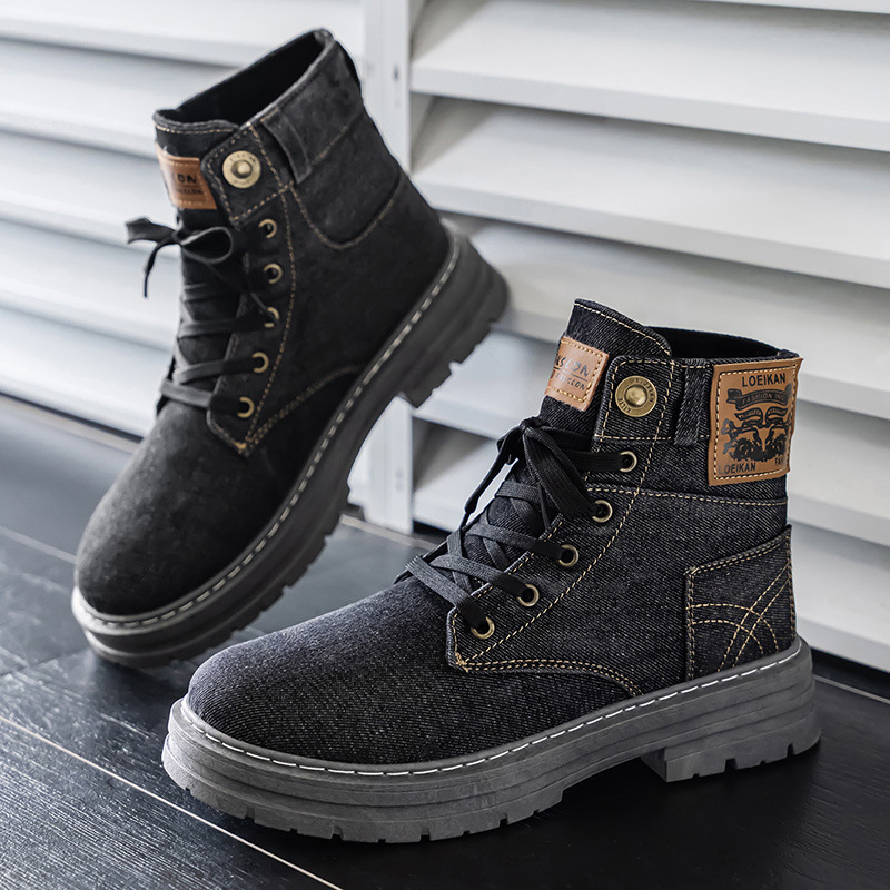 Luxury Designer Hot 2026 Casual Cowboy Designer Men's Martin British Style Workwear Trendy Stay Fashion Boots - view 5