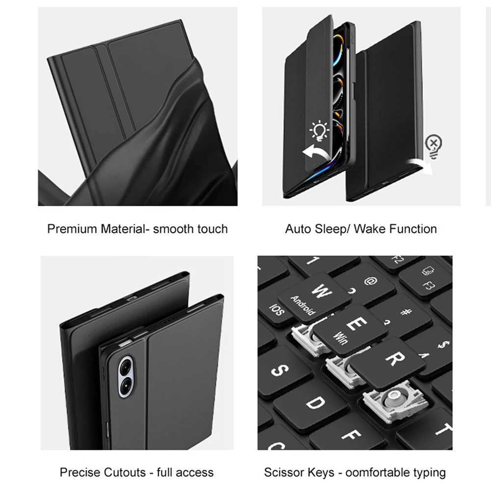 Pad for Redmi Keyboard Case 2 Pro 121 lnchFor Redmi Pad 2 Pro 121 lnch Tablet Case with Detachable Keyboard H260728 - view 6
