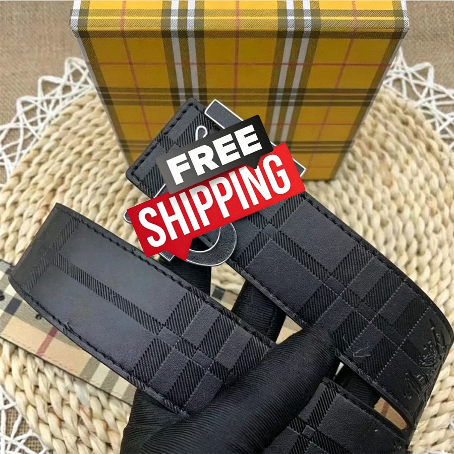 Mens Luxury Designer Belt For Men And Women Ceinture Luxe Silver Buckles Stripe…