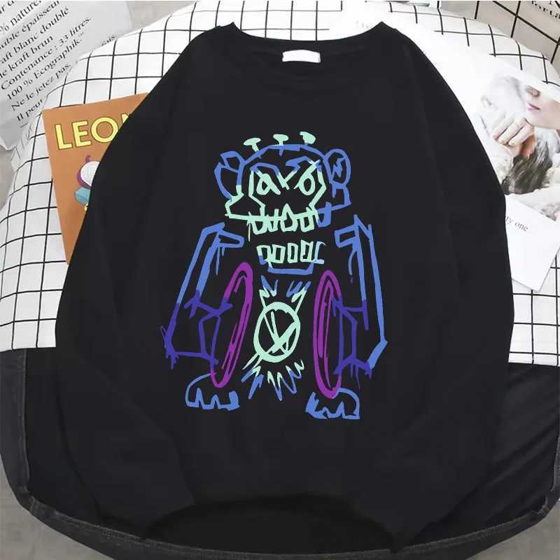 fashion Anime Jinx Arcane Hoodie O-Neck Fleece Harajuku Hip Hop Pullover Tops Popular Music Sweatshirt Fans Gift tops Z260728 - view 4