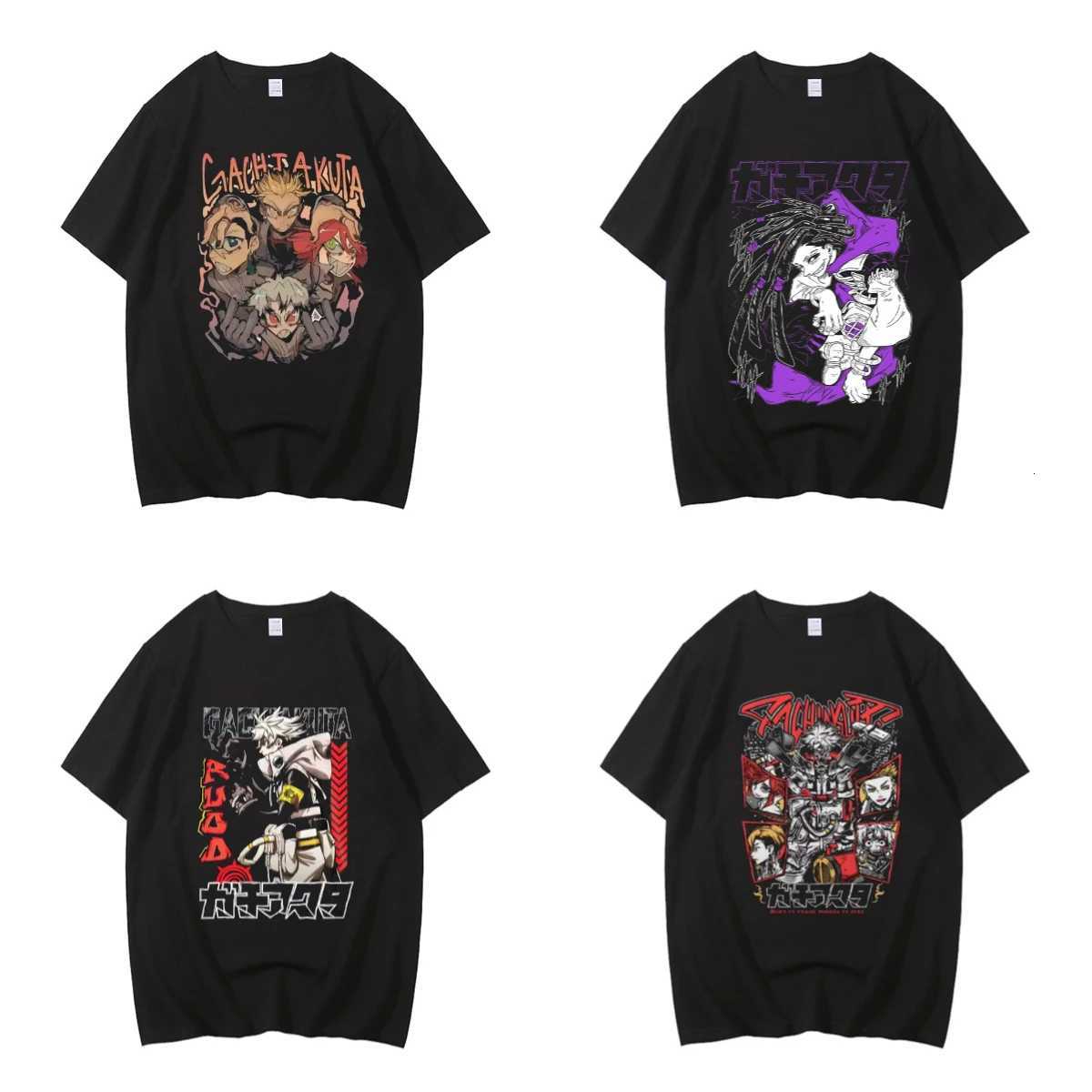 Japanese Anime Gachiakuta T-shirt Men Women T-shirt Hip Hop Y2k Female Male Clothing Harajuku High Quality Cotton Top X260729