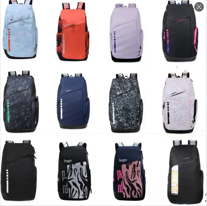 Elite Backpacks Pro Hoop Bag Air Cushion Sports Shoulder Bag Large Capacity Sch…